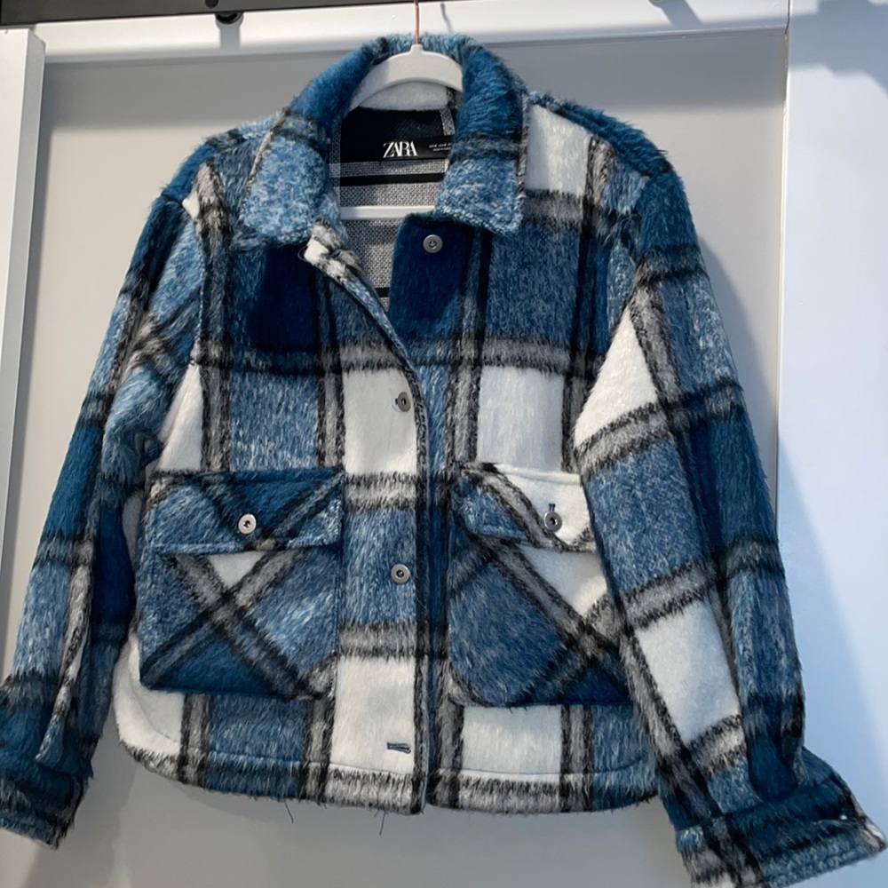 Zara Plaid Jacket